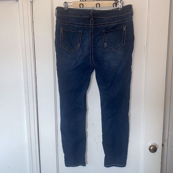 Maurices ankle dark denim jeans - Picture 4 of 7